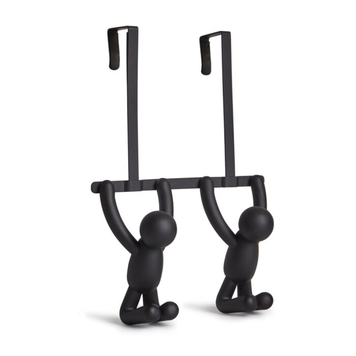 Umbra - Buddy Over the Cabinet Double Hook - Black